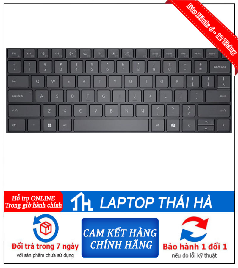 Bàn Phím Laptop Dell Pro 14 PC14250