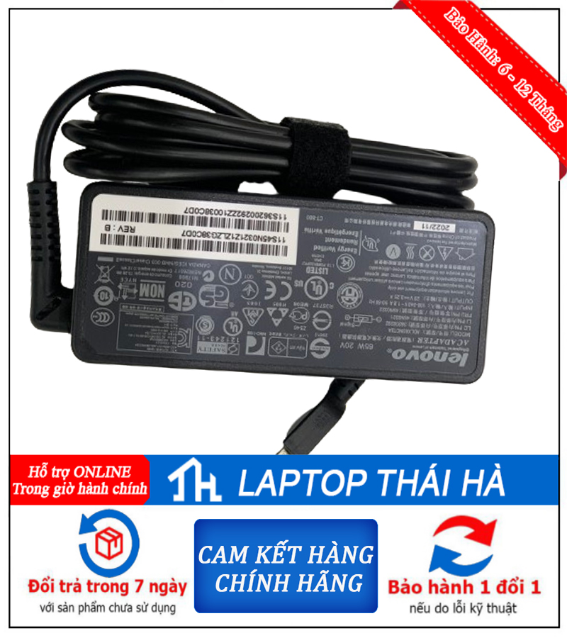 Sạc laptop Lenovo ThinkPad P15v Gen 3