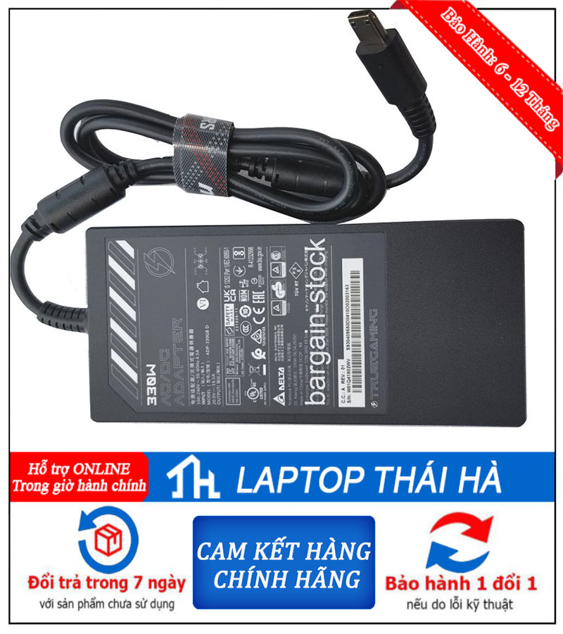 Sạc laptop MSI Vector 17 HX AI A2XW