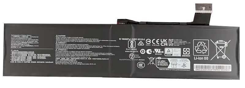 Pin laptop MSI Vector 17 HX AI A2XW