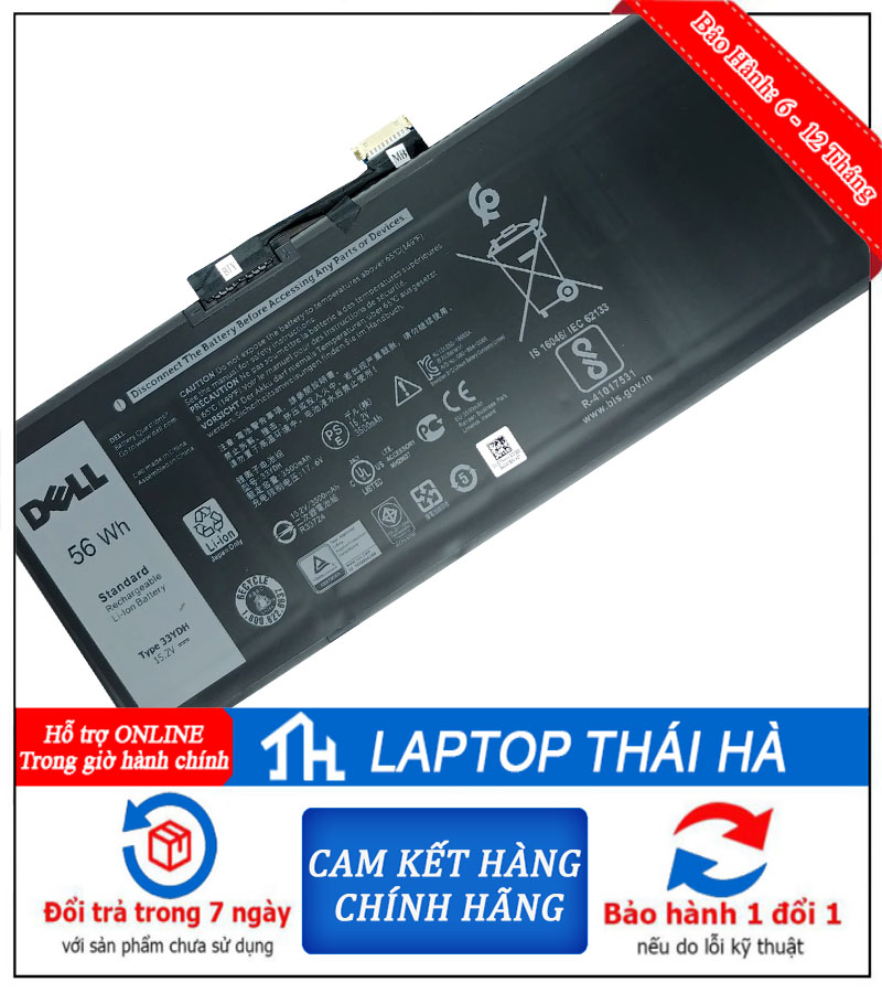 Pin laptop Dell Latitude 14 3400