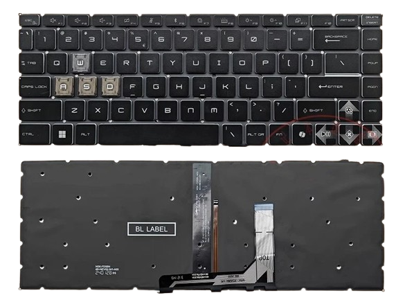 Bàn phím laptop MSI Gaming Thin 15 B13UCX