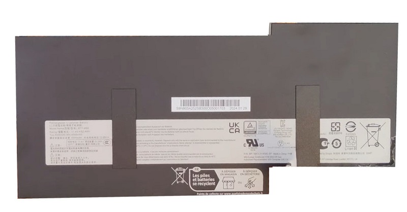 Pin laptop MSI Gaming Thin 15 B13UCX