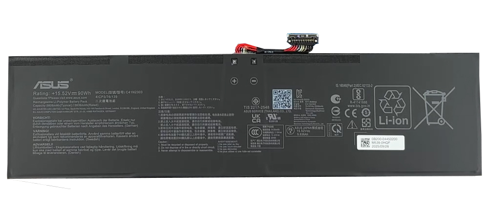 Pin Laptop Asus TUF Gaming F16 FX608