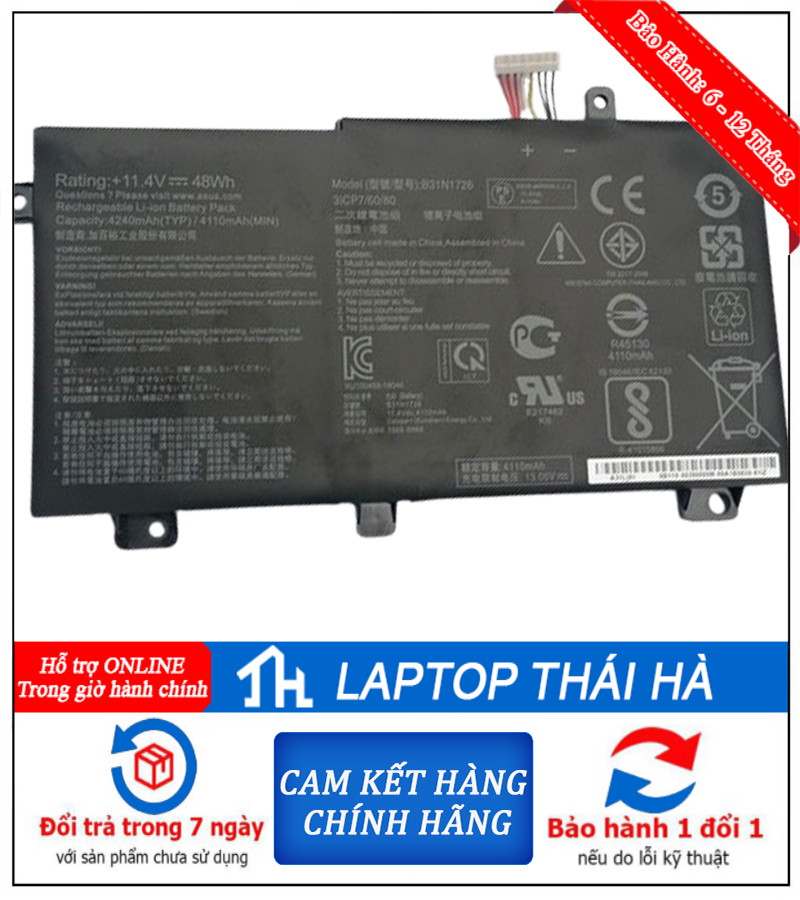 Pin Laptop Asus TUF Gaming A15 FA506II