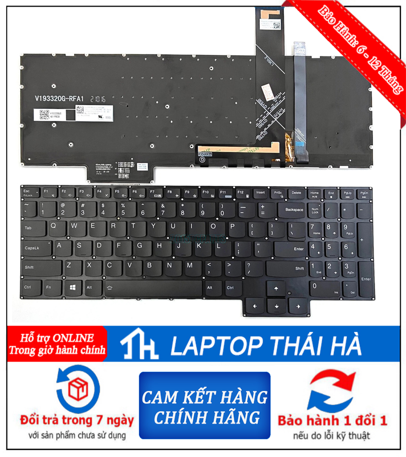 Bàn phím laptop Lenovo Legion 5 R7000 15AHP10
