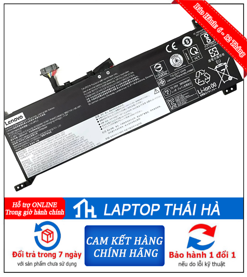 Pin laptop Lenovo Legion 5 R7000 15AHP10