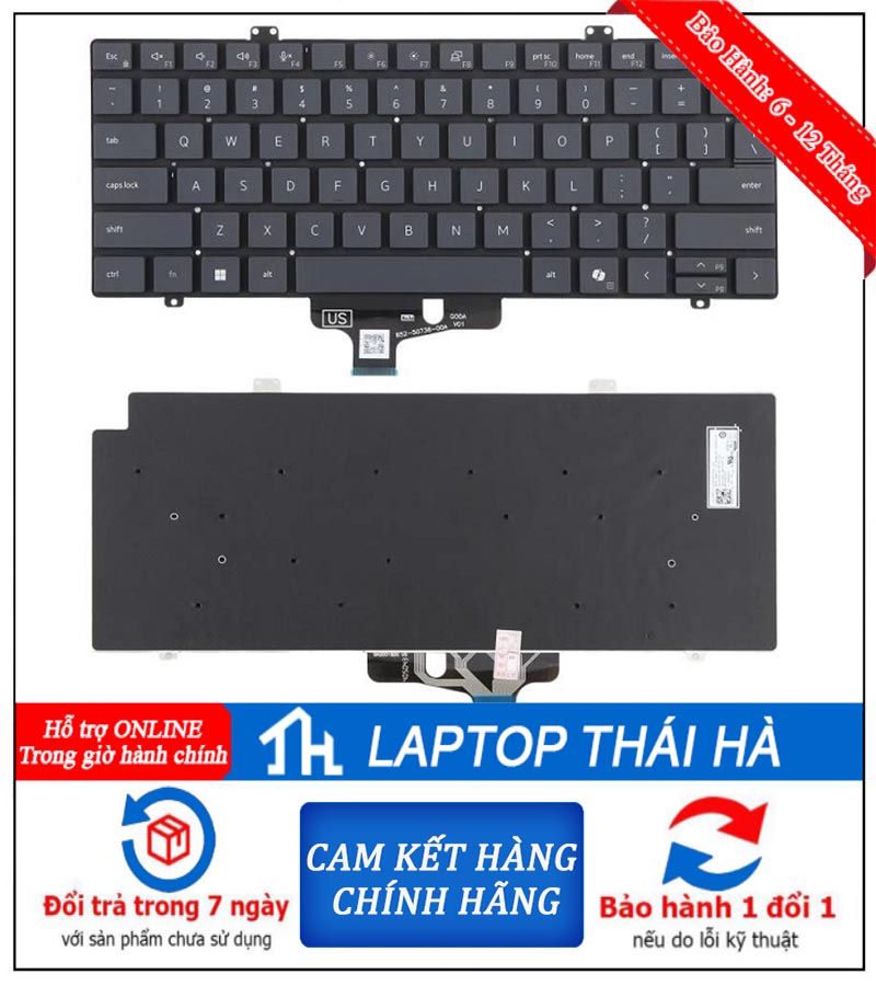 Bàn Phím laptop Dell Pro Max 14