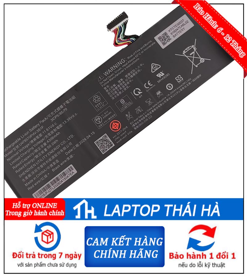 Pin Laptop Acer Swift Air 16 SFA16-61M
