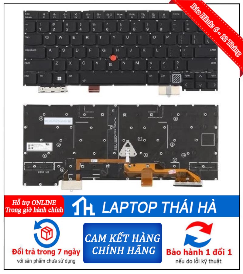 Bàn phím laptop Lenovo ThinkPad X1 Carbon Gen 12