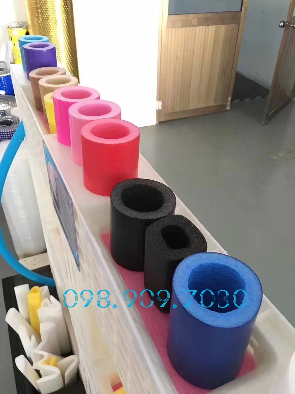 Ống xốp PEFOAM bọc các loại ống dẫn dầu, ống dẫn điều hòa