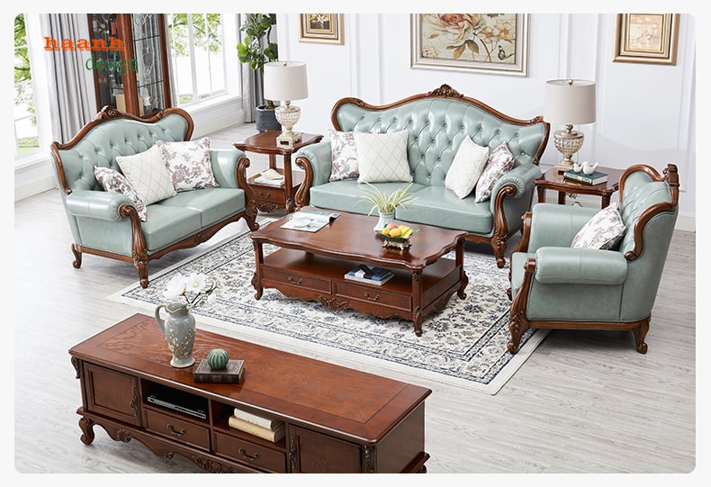 Sofa phòng khách tân cổ điển