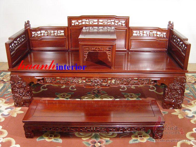 Sập gụ SBT 003