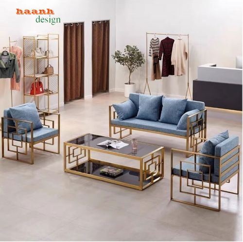 Sofa sắt gia đình hiện đại đơn giản và tinh tế SFS 017