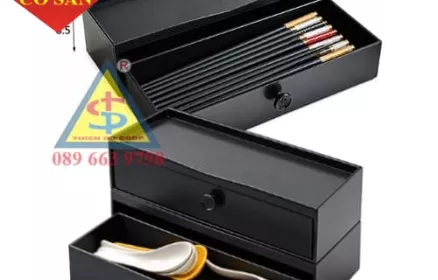 Hộp đũa ngăn kéo nhà hàng: giải pháp tối ưu cho bàn ăn hiện đại