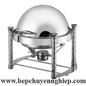 Nồi hâm buffet tròn nắp liền nồi 6 lít chân cao CZK201