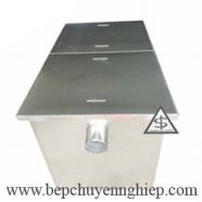 Thùng tách mỡ lọc rác inox khu bếp
