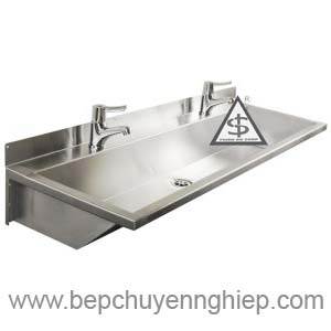 Chậu inox rửa tay tập thể