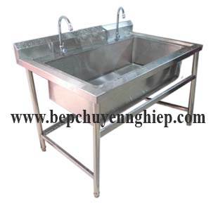 Chậu rửa inox công nghiệp loại lớn
