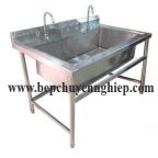 Chậu rửa inox công nghiệp loại lớn