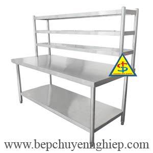 Kệ inox phẵng đặt trên bàn