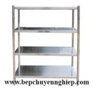 Kệ inox 3 4 5 tầng tấm phẵng