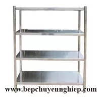 Kệ inox 3 4 5 tầng tấm phẵng