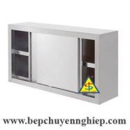 Tủ inox treo tường cửa lùa TM2D