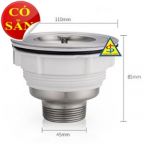 Phểu lọc rác bọc nhựa cho chậu rửa inox công nghiệp