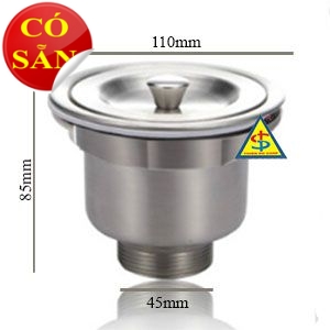 Phểu inox lọc rác chậu rửa  D110