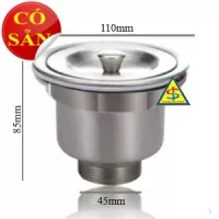 Phểu inox lọc rác chậu rửa  D110