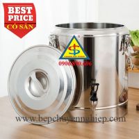 Thùng inox có vòi giữ lạnh nước uống