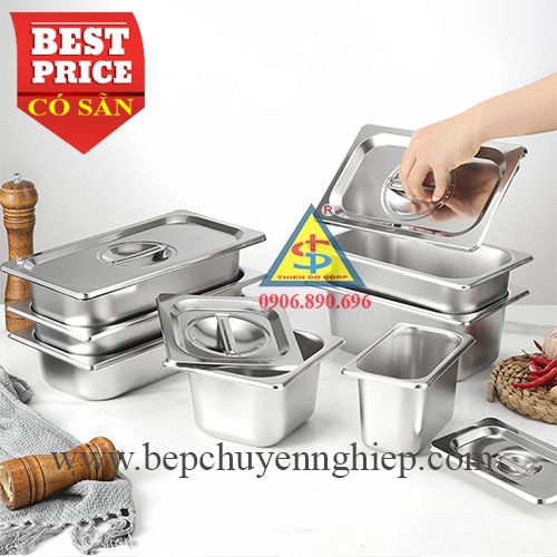 Khay inox bán trái cây hoa quả tự chọn