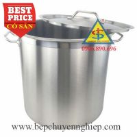 Nồi inox 304 công nghiệp 40cm 50 lít