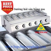 Bếp nướng hải sản chuyên nghiệp dùng gas