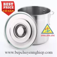 Nồi inox cỡ lớn 60cm - 165 lít
