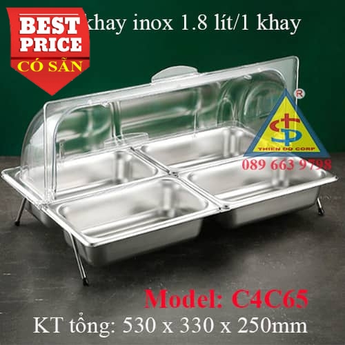 combo-4-khay-inox-co-nap-day-mo-buffet-topping-tiec-tra-hcm