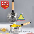 Gáo inox 304 cán gỗ