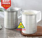Ca 2 lít - 4 lít có chia vạch đong định lượng bằng nhôm cao cấp