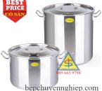Nồi inox 304 1 đáy với 2 mẫu - nồi thân cao và nồi thân thấp