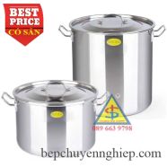 Nồi inox 304 1 đáy với 2 mẫu - nồi thân cao và nồi thân thấp