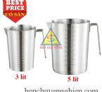 Ca Inox 304 Có Vạch Chia- Chính Xác & Bền Bỉ Cho Mọi Nhu Cầu Pha Chế và Phòng Lab