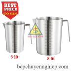 Ca Inox 304 Có Vạch Chia- Chính Xác & Bền Bỉ Cho Mọi Nhu Cầu Pha Chế và Phòng Lab