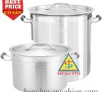 Nồi Inox 3 Đáy Inox 304 Bếp Từ Công Nghiệp - Nấu Nhanh - an toàn - tiết kiệm