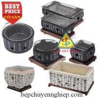 Lò Nướng Than Kiểu Nhật Tại Bàn - nhiều size tròn - vuông - chữ nhật