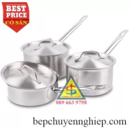 Nồi quánh inox nấu sốt 1 tay cầm