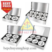 Hộp lưu mẫu thức ăn inox 304 cao cấp – bên trong 2 – 4 – 6 – 8 hủ lưu