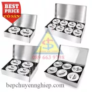 Hộp lưu mẫu thức ăn inox 304 cao cấp – bên trong 2 – 4 – 6 – 8 hủ lưu