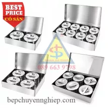 Hộp lưu mẫu thức ăn inox 304 cao cấp – bên trong 2 – 4 – 6 – 8 hủ lưu
