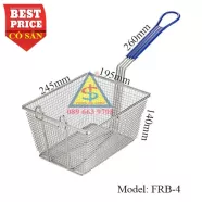 Rổ chiên inox dùng cho máy chiên nhúng